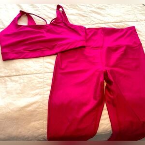 Athleta sports bra and leggings set